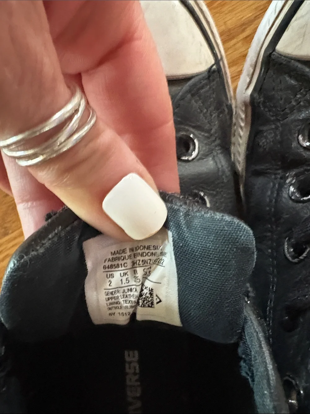 Converse kids high